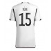 Billige Tyskland Niklas Sule #15 Hjemmetrøye VM 2022 Kortermet